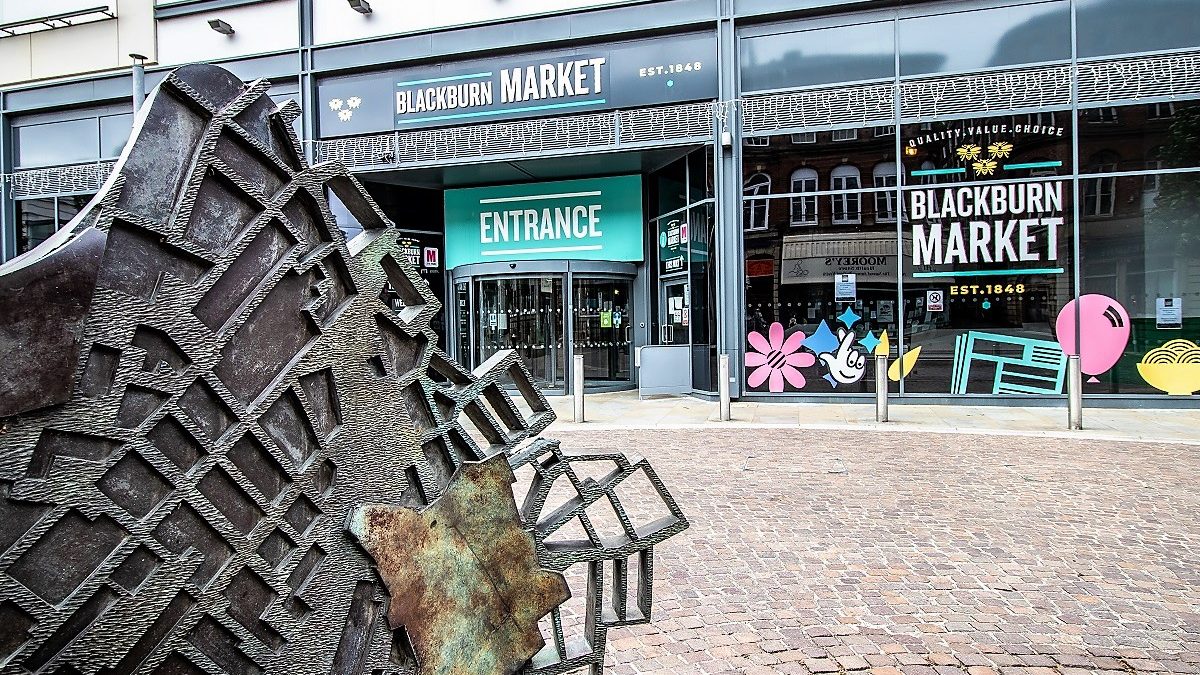 Blackubrn Market Church Street Entrance