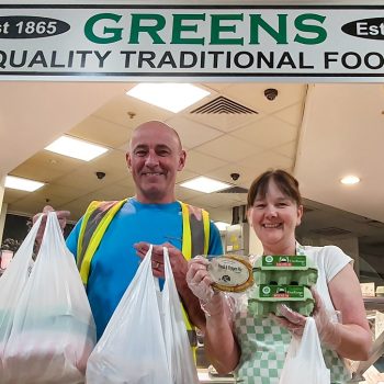 Dave and Dawn Shorrock from Greens